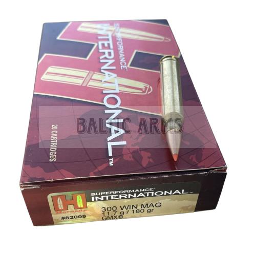 Hornady .300 Winchester Magnum 180 gr GMX